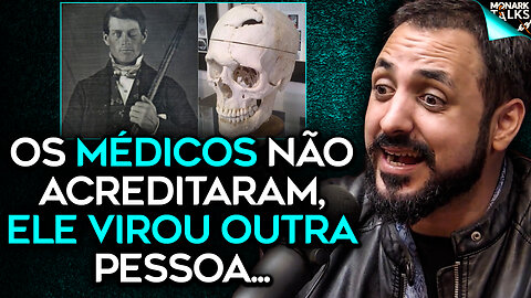 UMA BARRA DE FERRO ATRAVESSOU O CRÂNIO DELE | O CURIOSO CASO DO PHINEAS GAGE