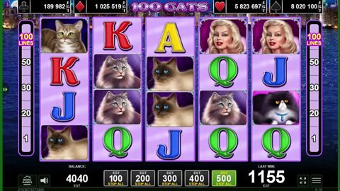 100 Cats EGT