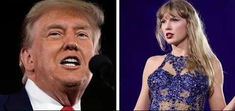 Trump andTrump Taylor bad blood or Ai _generated support?