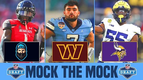 The GOAT House's 2022 NFL Mock Draft | Mock The Mock