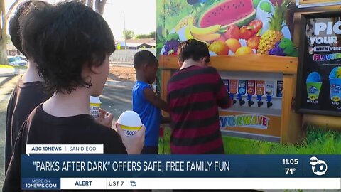 Food, face painting, and family time: Hundreds enjoy San Diego's 'Parks After Dark'