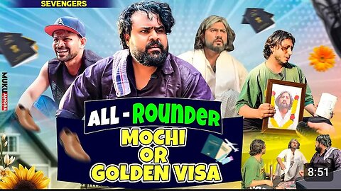 funny video 🤣🤣🤣All_Rounder_Mochi_Or_Golden_Visa_II_Official_Video_II_#sevengers(36