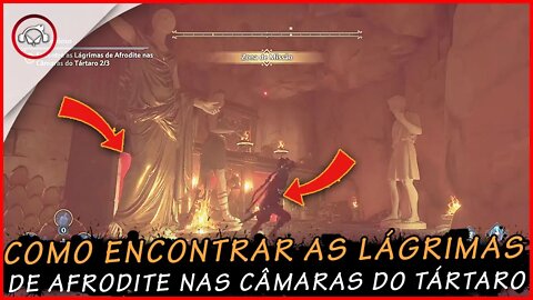 Immortals Fenyx Rising, Como encontrar as lágrimas de Afrodite nas câmaras do Tártaro #3