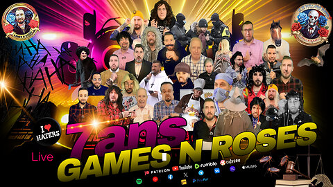 GAMES N ROSES LIVE: 7 ANNÉES DE GAMES N ROSES AUJOURD'HUI !!!