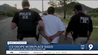 ICE stopping large workplace immigration raids