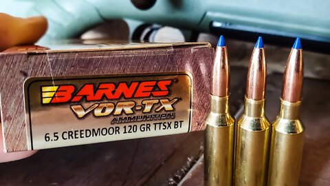 Barnes VOR-TX 6.5 Creedmoor - Group Testing With Several Bing Bangs