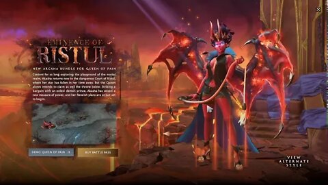 Dota 2 Eminence of Ristul Queen of Pain Arcana Giveaway!