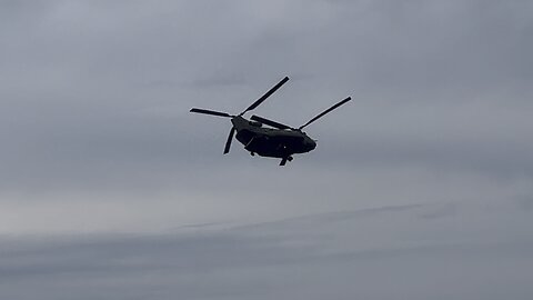 CNE Toronto Air Show. Chinook exits