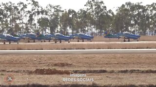 Ipatinga: Esquadrilha da Fumaça realiza neste sábado show de manobras