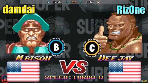 Super Street Fighter II Turbo: New Legacy (damdai Vs. Riz0ne) [U.S.A. Vs. U.S.A.]