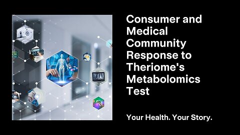 Consumer and Medical Community Response to Theriome's Metabolomics Test