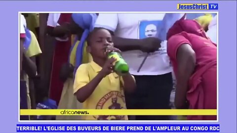 TERRIBLE! L’EGLISE DES BUVEURS DE BIERE PREND DE L’AMPLEUR AU CONGO RDC