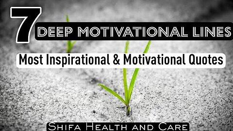 7 Deep motivational quotes | Most Inspirational & Motivational Lines #motivation