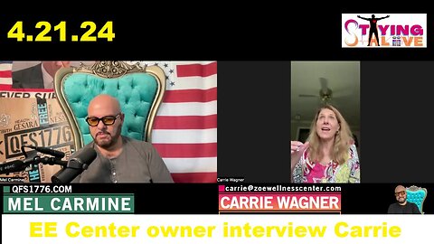 EE Center owner interview & Carrie has a product that gets rid of joint pain by 100%??