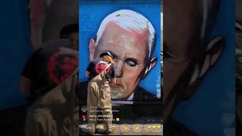 Lushsux Pence Debate Fly Mural