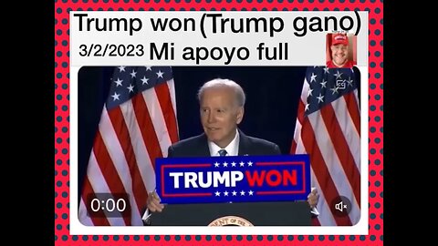 Trmp won ( Trump Gano)