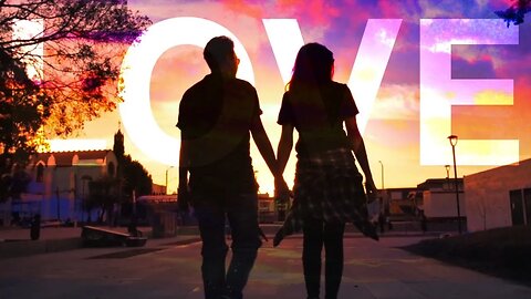 LOVE, Romantic Sunset Walk