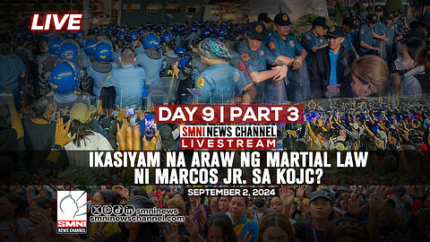 LIVE: Ika-9 na araw ng martial law ni Marcos Jr. sa KOJC? | September 2, 2024