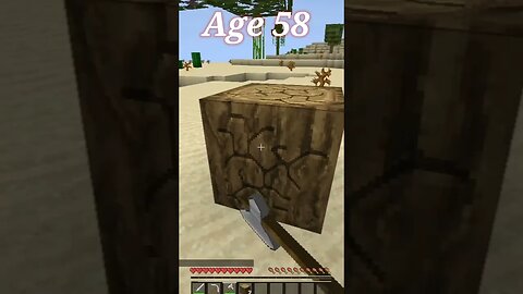 Minecraft Traps At Different Ages (Worlds Smallest Violin) 🤔 #shorts