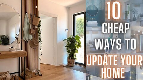 10 Cheap DIY Projects Around The House | DIY Home Improvements On A Budget That Add Value