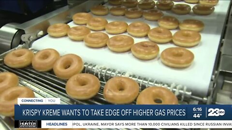 Krispy Kreme to offer a dozen donuts on Wednesdays for the same price as gallon of gas