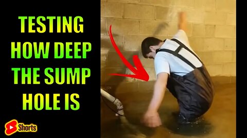 Man Jumps in a Sump Pump Hole