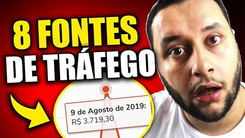 8 Incríveis FONTES DE TRÁFEGO para Vender como Afiliado HOTMART MONETIZZE!