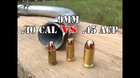 9mm vs .40 Cal vs .45 ACP... Can they turn in flight?