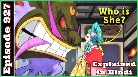 Who Was The Mysterious Woman In One Piece Episode 927? - In Hindi - Yonko Ki Vani #onepiece