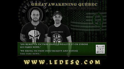 Partie 2 sur 3 Great Awakening Québec 14 Janvier 2024