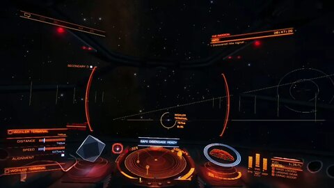 Elite dangerous core space station approach and one of the best landings