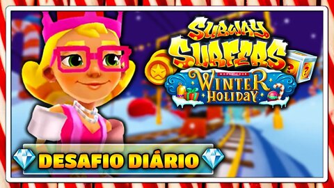 Subway Surfers Winter Holiday 2019 | Elf Tricky Candy no Desafio Diário