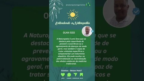 Entendendo a Naturopatia