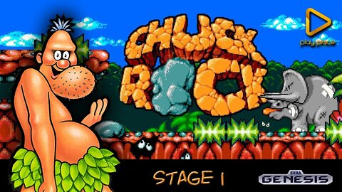 Chuck Rock - Sega Genesis / Stage 1