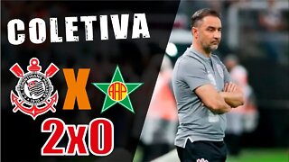 Coletiva PÓS-JOGO CORINTHIANS 1 X 0 PORTUGUESA RJ