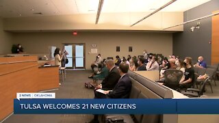 Tulsa Welcomes 21 New Citizens