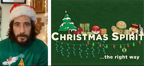 Jonathan Roumie teaches us how to get into the Christmas spirit the right way- celebrating Christ