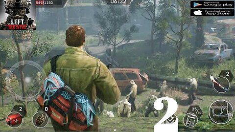 left to survive zombie games gameplay walkthrough part 2 (Android iOS)