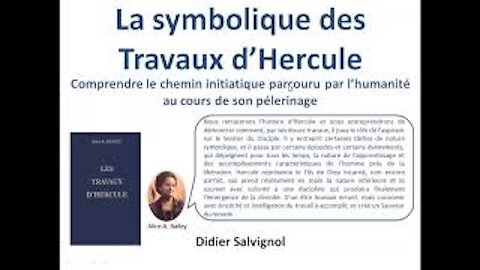 La symbolique des douze travaux d'Hercule