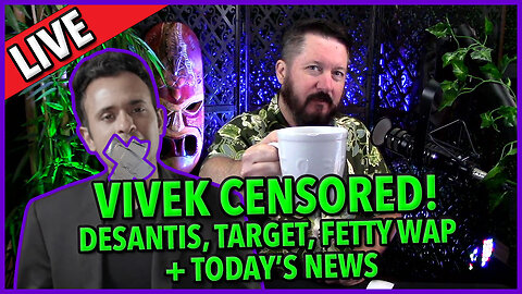 C&N 034 ☕ LinkedIn Censors #Vivek 🔥 #Desantis Announces ☕ #Fettywap 🔥 #Target Loses $9B + More News