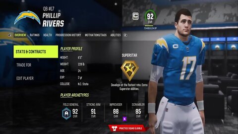 How To Create Phillip Rivers Madden 23