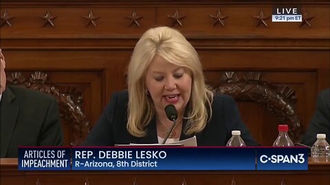 Congresswoman Lesko Calls Democrats out for their Abuse of Power and Obstruction of Congress