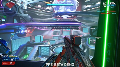 SPLITGATE (2021) Team Deathmatchr Gameplay (Pre-Beta)