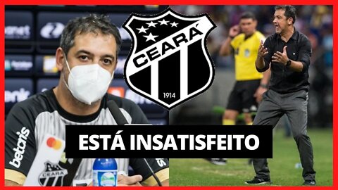 TECNICO DO CEARÁ FALA SOBRE O EMPATE EM CIMA DO BOTAFOGO - NOTÍCIAS DO CEARÁ