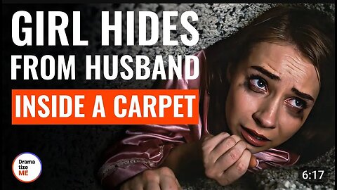 Girl Hides From Husband Inside A Carpet