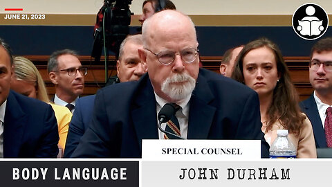 Body Language - John Durham present, justice absent