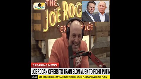 Joe Rogan Offers To Train Elon Musk To Fight Putin