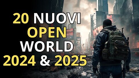 TOP 20 Videogiochi OPEN WORLD Spettacolari 2024 & 2025