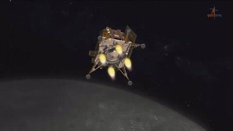 TELECAST OF FIRST SATELLITE LANDING ON MOON