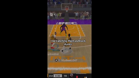 2K24 PUTBACK DUNKS #nba2k #2k24